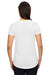 Anvil 6750L Womens Short Sleeve Crewneck T-Shirt White Back