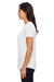 Anvil 6750L Womens Short Sleeve Crewneck T-Shirt White Side