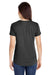 Anvil 6750L Womens Short Sleeve Crewneck T-Shirt Heather Dark Grey Back