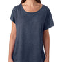 Next Level Womens Dolman Jersey Short Sleeve Scoop Neck T-Shirt - Indigo Blue