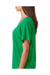 Next Level 6760 Womens Dolman Jersey Short Sleeve Scoop Neck T-Shirt Envy Green Side