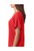 Next Level 6760 Womens Dolman Jersey Short Sleeve Scoop Neck T-Shirt Red Side