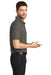 Port Authority K573 Mens Rapid Dry Moisture Wicking Short Sleeve Polo Shirt Smoke Grey Side