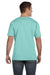 LAT 6901 Mens Fine Jersey Short Sleeve Crewneck T-Shirt Chill Blue Back