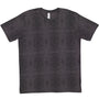 LAT Mens Fine Jersey Short Sleeve Crewneck T-Shirt - Black Reptile