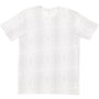 LAT Mens Fine Jersey Short Sleeve Crewneck T-Shirt - White Reptile