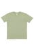 LAT 6901 Mens Fine Jersey Short Sleeve Crewneck T-Shirt Sage Green Flat Front