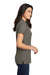 Port Authority L573 Womens Rapid Dry Moisture Wicking Short Sleeve Polo Shirt Smoke Grey Side