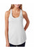 Next Level 6933 Womens French Terry Tank Top White Front