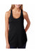 Next Level 6933 Womens French Terry Tank Top Black Front