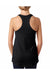 Next Level 6933 Womens French Terry Tank Top Black Back