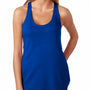 Next Level Womens French Terry Tank Top - Royal Blue - Closeout