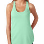 Next Level Womens French Terry Tank Top - Mint Green - Closeout