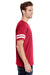 LAT 6937 Mens Fine Jersey Short Sleeve Crewneck T-Shirt Red Side