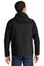 Port Authority J335 Mens Core Wind & Water Resistant Full Zip Hooded Jacket Black Back