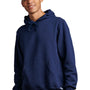 Russell Athletic Mens Dri-Power Moisture Wicking Hooded Sweatshirt Hoodie - Navy Blue