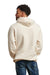 Russell Athletic 695HBM Mens Dri-Power Hooded Sweatshirt Hoodie Vintage White Back