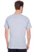 LAT 6980 Mens Premium Jersey Short Sleeve Crewneck T-Shirt Heather Grey Back