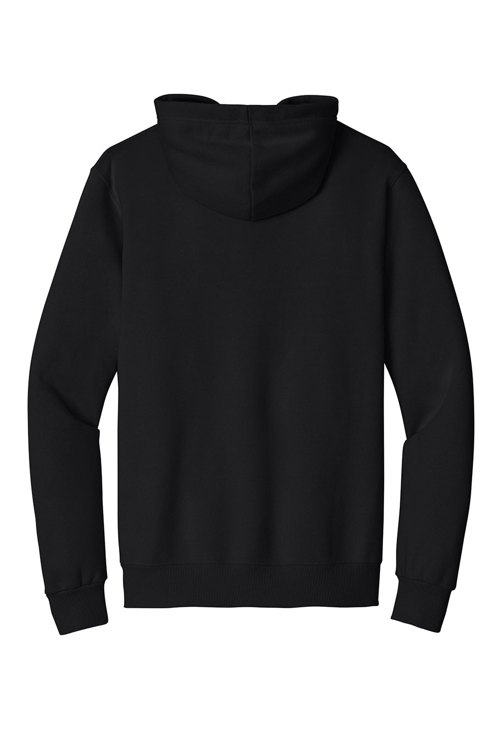 Jerzees 700M Mens Eco Premium Hooded Sweatshirt Hoodie Ink Black Flat Back