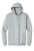 Jerzees 700M Mens Eco Premium Hooded Sweatshirt Hoodie Heather Frost Grey Flat Front