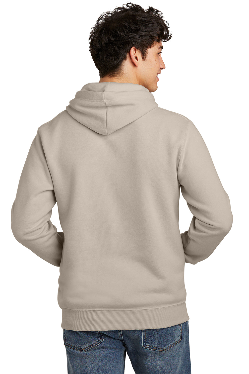 Jerzees 700M Mens Eco Premium Hooded Sweatshirt Hoodie Putty Back
