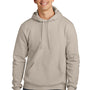 Jerzees Mens Eco Premium Moisture Wicking Hooded Sweatshirt Hoodie - Putty