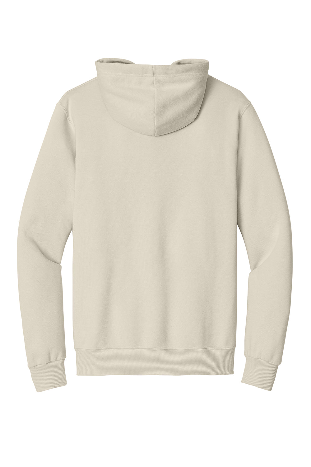 Jerzees 700M Mens Eco Premium Hooded Sweatshirt Hoodie Heather Sweet Cream Flat Back