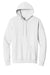 Jerzees 700M Mens Eco Premium Hooded Sweatshirt Hoodie White Flat Front