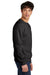 Jerzees 701M Mens Eco Premium Crewneck Sweatshirt Heather Ink Black Side