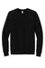 Jerzees 701M Mens Eco Premium Crewneck Sweatshirt Ink Black Flat Front