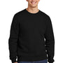 Jerzees Mens Eco Premium Moisture Wicking Crewneck Sweatshirt - Ink Black