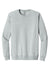 Jerzees 701M Mens Eco Premium Crewneck Sweatshirt Heather Frost Grey Flat Front