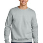 Jerzees Mens Eco Premium Moisture Wicking Crewneck Sweatshirt - Heather Frost Grey