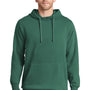 Port & Company Mens Beach Wash Fleece Hooded Sweatshirt Hoodie - Nordic Green