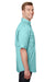 Columbia 7130 Mens Bonehead Short Sleeve Button Down Shirt w/ Double Pockets Gulf Stream Green Side