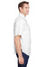 Columbia 7266 Mens Tamiami II Moisture Wicking Short Sleeve Button Down Shirt w/ Double Pockets White Side