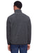 Dri Duck 7352 Mens Denali Fleece 1/4 Zip Sweatshirt Charcoal Grey/Real Tree Camo Back