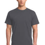 Next Level Mens Power Short Sleeve Crewneck T-Shirt - Heavy Metal Grey - Closeout