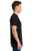 Next Level 7410 Mens Inspired Dye Jersey Short Sleeve Crewneck T-Shirt Black Side