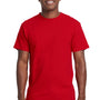 Next Level Mens Power Short Sleeve Crewneck T-Shirt - Red - Closeout