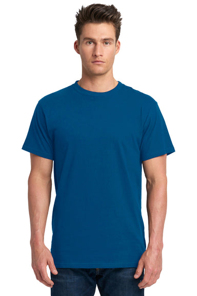 Next Level 7410S Mens Power Short Sleeve Crewneck T-Shirt Royal Blue Front