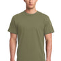 Next Level Mens Power Short Sleeve Crewneck T-Shirt - Military Green - Closeout