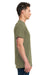 Next Level 7410S Mens Power Short Sleeve Crewneck T-Shirt Military Green Side