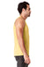 Next Level 7433 Mens Inspired Dye Tank Top Blonde Yellow Side