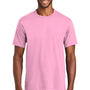 Port & Company Mens Fan Favorite Short Sleeve Crewneck T-Shirt - Candy Pink