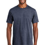 Port & Company Mens Fan Favorite Short Sleeve Crewneck T-Shirt - Heather Navy Blue