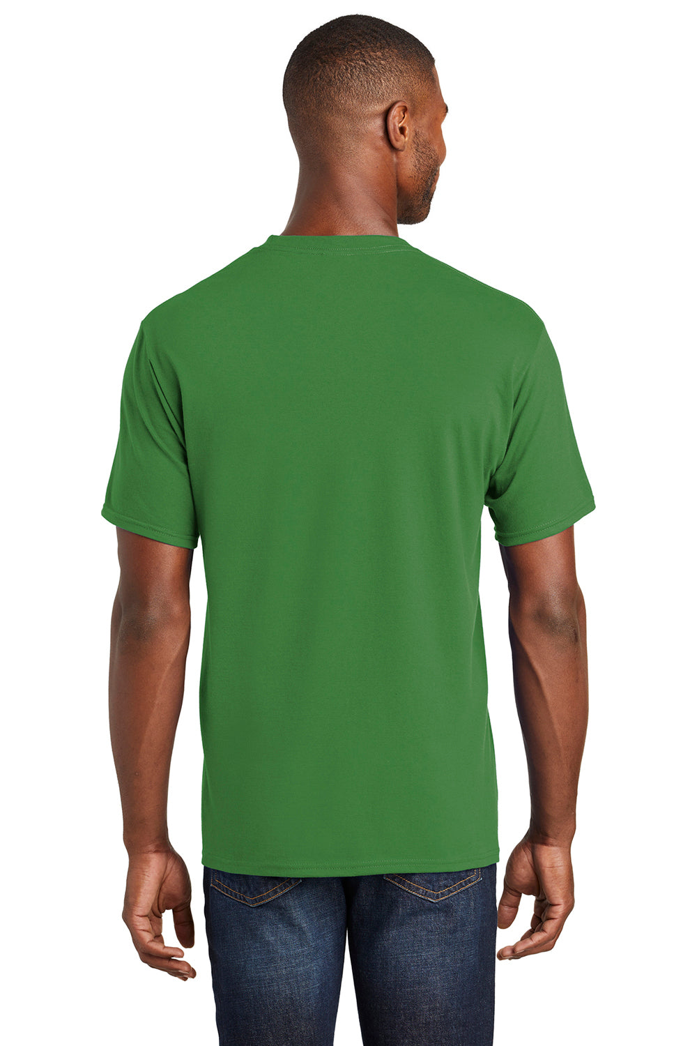 Port & Company PC450 Mens Fan Favorite Short Sleeve Crewneck T-Shirt Kiwi Green Back