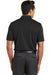 Nike 746101 Mens Icon Dri-Fit Moisture Wicking Short Sleeve Polo Shirt Dark Grey/Black Back