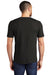 District DM130 Mens Perfect Tri Short Sleeve Crewneck T-Shirt Black Back
