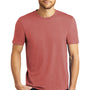 District Mens Perfect Tri Short Sleeve Crewneck T-Shirt - Blush Frost